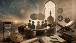 وقفات مع حوار منصة “مجتمع” في المزاعم المتعلقة بالتقويم والمرجعية الدينية وتفسير النصوص || الجزء 2 || د.محمد عبالكريم الشيخ